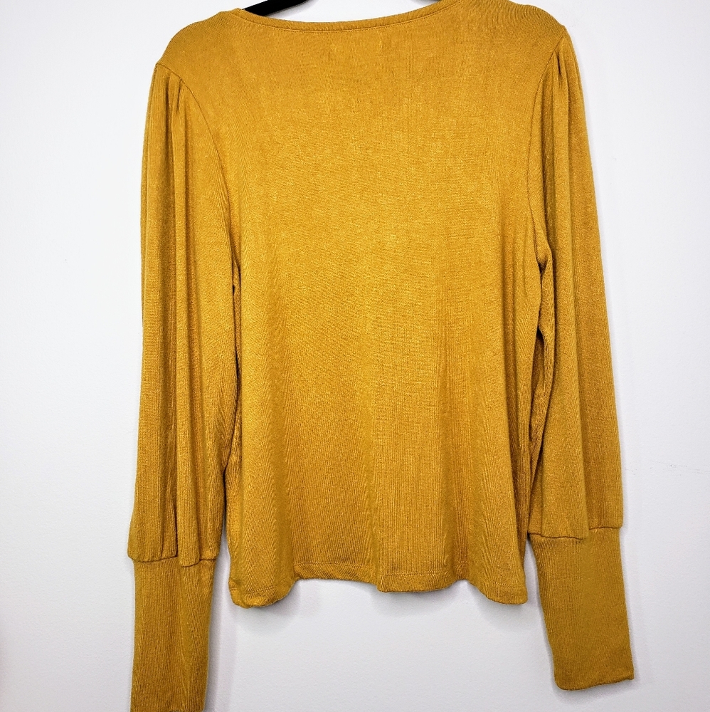 Madewell Havanna brushed scoop neck top - Picture 8 of 8